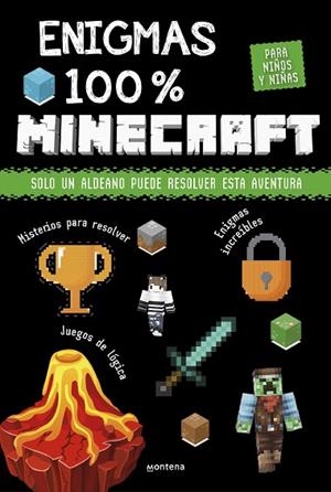 ENIGMAS 100% MINECRAFT | 9788419746320 | AA.DD. | Llibreria Drac - Llibreria d'Olot | Comprar llibres en català i castellà online
