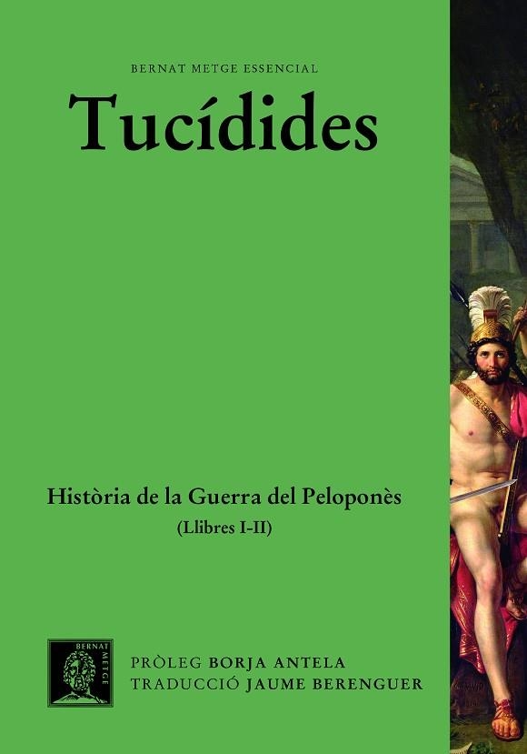 HISTÒRIA DE LA GUERRA DEL PELOPONNÈS (VOL. I) | 9788498593921 | TUCÍDIDES | Llibreria Drac - Librería de Olot | Comprar libros en catalán y castellano online