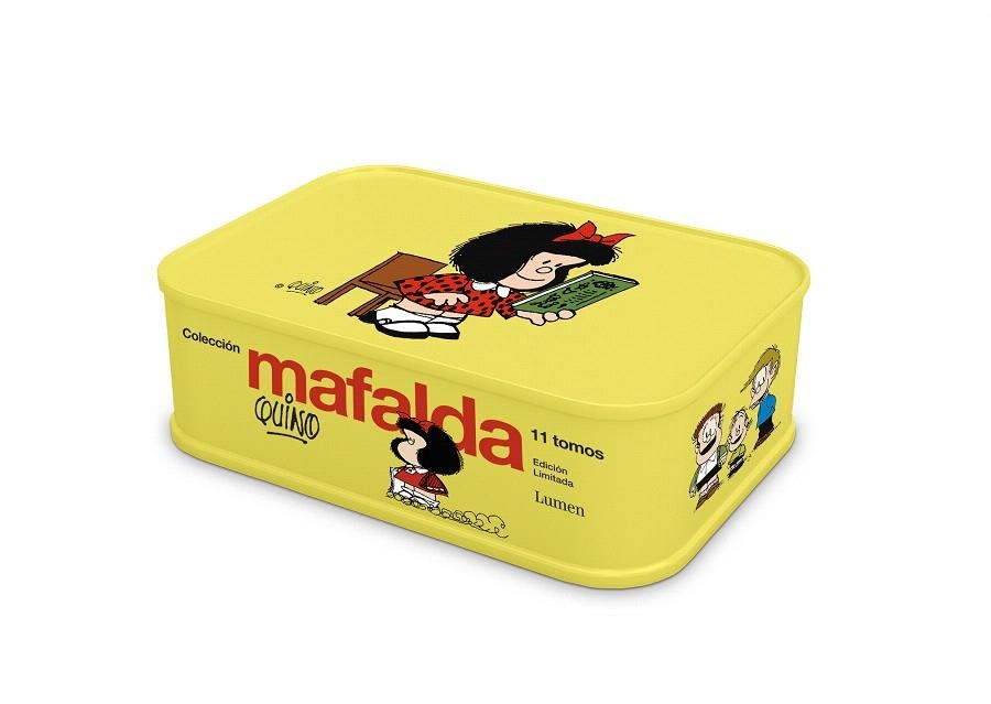 COLECCIÓN MAFALDA: 11 TOMOS EN UNA LATA (EDICIÓN LIMITADA) | 9788426428844 | QUINO | Llibreria Drac - Librería de Olot | Comprar libros en catalán y castellano online
