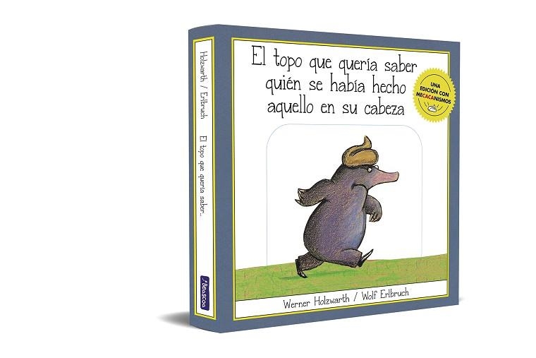 TOPO QUE QUERÍA SABER QUIÉN SE HABÍA HECHO AQUELLO EN SU CABEZA, EL (UNA EDICIÓN CON MECANISMOS) | 9788448866068 | HOLZWARTH, WERNER | Llibreria Drac - Librería de Olot | Comprar libros en catalán y castellano online