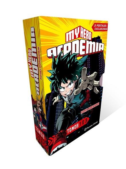 SHONEN STARTER SET MY HERO ACADEMIA Nº 1+2+3 | 9788411610308 | HORIKOSHI, KOHEI | Llibreria Drac - Llibreria d'Olot | Comprar llibres en català i castellà online