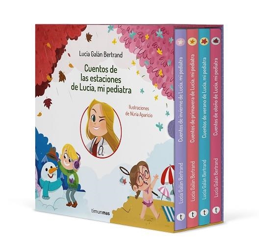 ESTUCHE LAS ESTACIONES DE LUCÍA, MI PEDIATRA | 9788408279419 | GALÁN BERTRAND, LUCÍA | Llibreria Drac - Librería de Olot | Comprar libros en catalán y castellano online