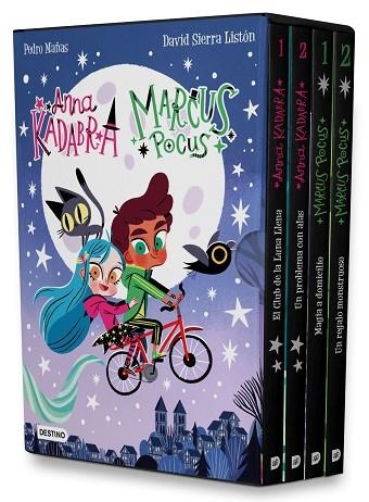 ESTUCHE ANNA KADABRA Y MARCUS POCUS (4 VOLUMENES) | 9788408278818 | MAÑAS, PEDRO; SIERRA LISTÓN, DAVID | Llibreria Drac - Llibreria d'Olot | Comprar llibres en català i castellà online