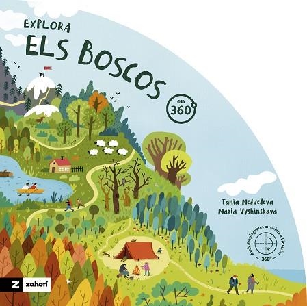 EXPLORA ELS BOSCOS EN 360 GRAUS | 9788419889010 | MEDVEDEVA, TANIA | Llibreria Drac - Librería de Olot | Comprar libros en catalán y castellano online