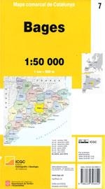 BAGES MAPA COMARCAL DE CATALUNYA | 9788439396642 | AA.DD. | Llibreria Drac - Librería de Olot | Comprar libros en catalán y castellano online