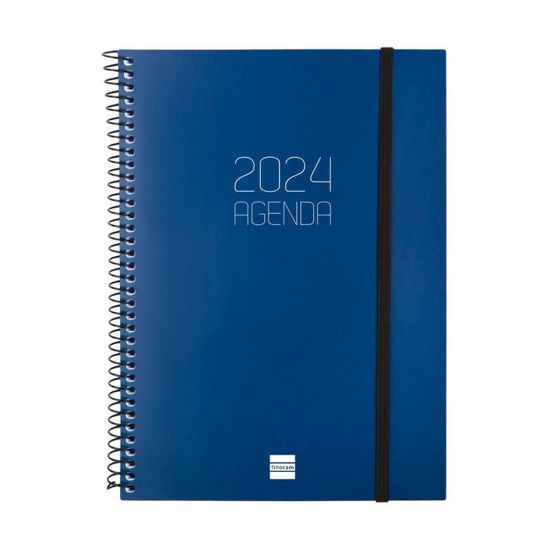 AGENDA 2024 OPAQUE E10 SVH BLAU CAT | 8422952368694 | AA.DD. | Llibreria Drac - Librería de Olot | Comprar libros en catalán y castellano online