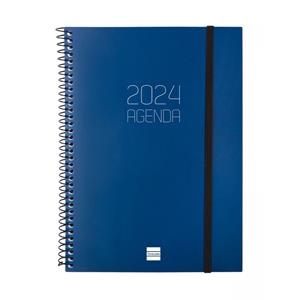 AGENDA 2024 OPAQUE E10 SVH BLAU CAT | 8422952368694 | AA.DD. | Llibreria Drac - Librería de Olot | Comprar libros en catalán y castellano online