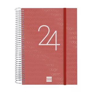 AGENDA 2024 YEAR E10 1DP VERMELL CAT | 8422952370895 | AA.DD. | Llibreria Drac - Llibreria d'Olot | Comprar llibres en català i castellà online