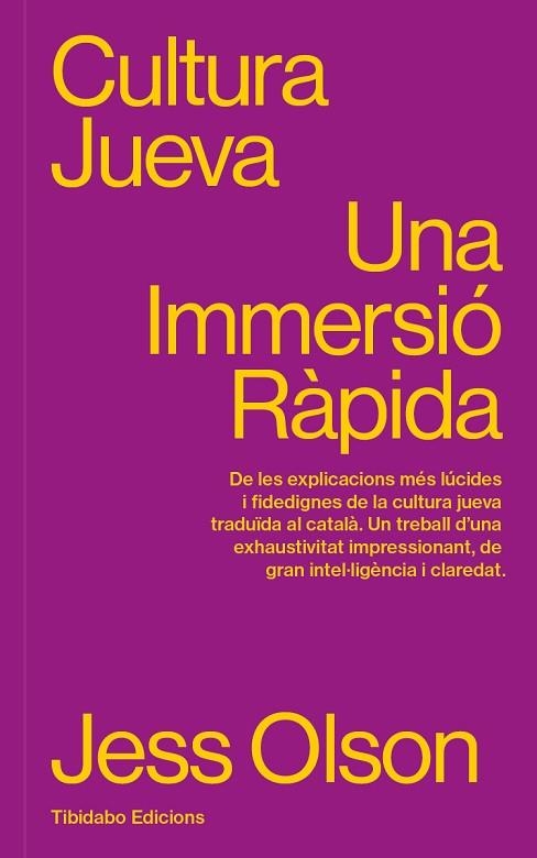 CULTURA JUEVA | 9788410013056 | OLSON, JESS | Llibreria Drac - Librería de Olot | Comprar libros en catalán y castellano online