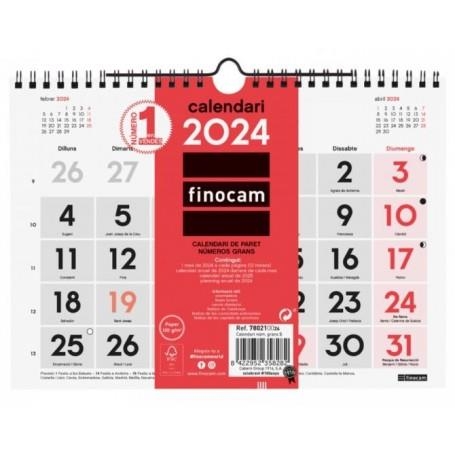 CALENDARI PARET NÚMEROS GRANS (MIDA S) | 8422952358282 | AA.DD. | Llibreria Drac - Librería de Olot | Comprar libros en catalán y castellano online