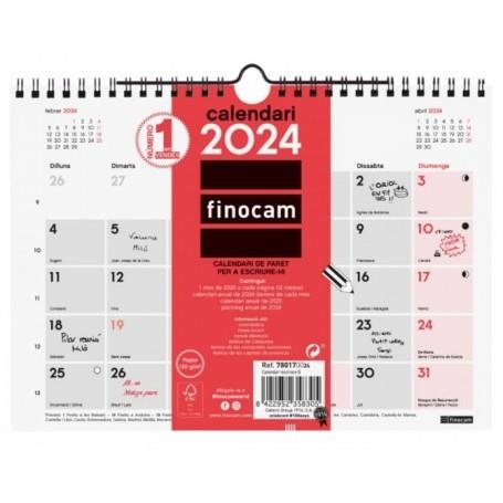 CALENDARI 2024 PARET PER ESCRIURE (MIDA M) | 8422952358336 | AA.DD. | Llibreria Drac - Librería de Olot | Comprar libros en catalán y castellano online