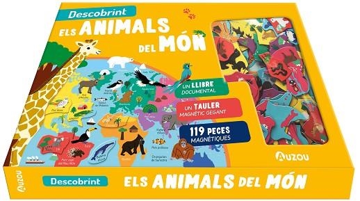 DESCOBRINT ELS ANIMALS DEL MÓN. TAULER MAGNÈTIC | 9791039530958 | BILLIOUD, JEAN-MICHEL | Llibreria Drac - Librería de Olot | Comprar libros en catalán y castellano online