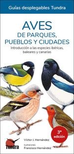 AVES DE PARQUES PUEBLOS Y CIUDADES (GUIAS DESPLEGABLES TUNDRA) | 9788418458194 | AA.VV | Llibreria Drac - Librería de Olot | Comprar libros en catalán y castellano online