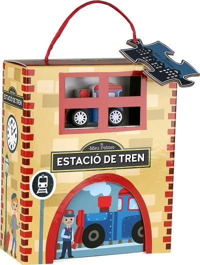 ESTACIÓ DE TREN (EL MEU PETIT POBLE JUNIOR) | 9788742553879 | AA.VV. | Llibreria Drac - Librería de Olot | Comprar libros en catalán y castellano online
