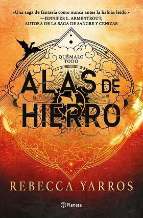 ALAS DE HIERRO (EMPÍREO 2) | 9788408284550 | YARROS, REBECCA | Llibreria Drac - Librería de Olot | Comprar libros en catalán y castellano online