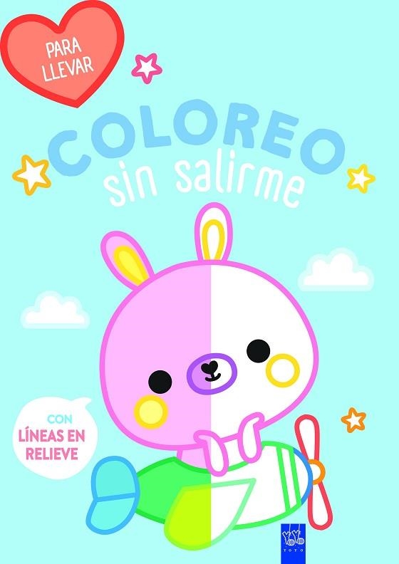 COLOREO SIN SALIRME-PARA LLEVAR. CONEJO | 9788408278115 | YOYO | Llibreria Drac - Librería de Olot | Comprar libros en catalán y castellano online