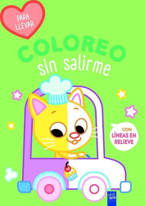 COLOREO SIN SALIRME-PARA LLEVAR. GATO | 9788408278139 | YOYO | Llibreria Drac - Librería de Olot | Comprar libros en catalán y castellano online