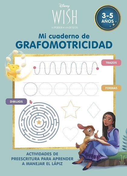 DISNEY WISH. MI CUADERNO DE GRAFOMOTRICIDAD | 9788419487124 | DISNEY | Llibreria Drac - Librería de Olot | Comprar libros en catalán y castellano online