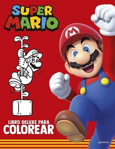 SUPER MARIO: LIBRO DELUXE PARA COLOREAR (COLECCIÓN SUPER MARIO) | 9788419975539 | NINTENDO | Llibreria Drac - Librería de Olot | Comprar libros en catalán y castellano online