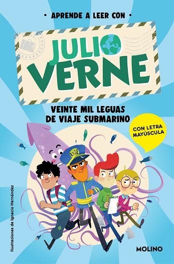 VEINTE MIL LEGUAS DE VIAJE SUBMARINO (APRENDE A LEER CON JULIO VERNE 3) | 9788427240469 | GREEN, SHIA; VERNE, JULIO | Llibreria Drac - Librería de Olot | Comprar libros en catalán y castellano online