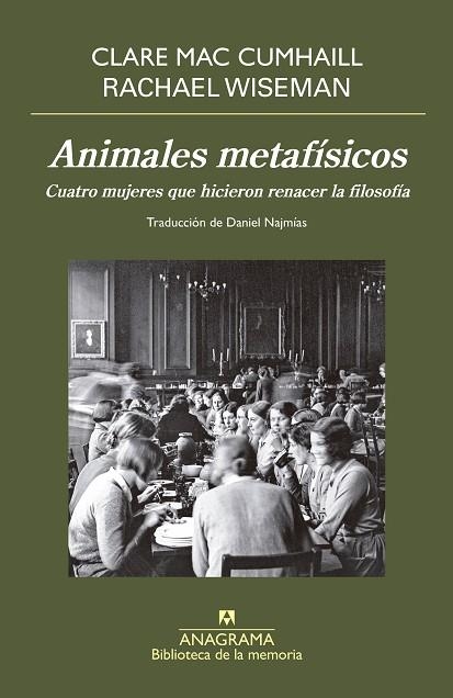 ANIMALES METAFÍSICOS | 9788433922250 | MAC CUMHAILL, CLARE | Llibreria Drac - Librería de Olot | Comprar libros en catalán y castellano online