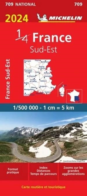 MAPA NATIONAL FRANCE SUD-EST (NATIONAL 709) | 9782067261372 | AA.DD. | Llibreria Drac - Llibreria d'Olot | Comprar llibres en català i castellà online