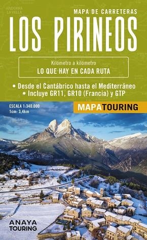 PIRINEOS, LOS (MAPA CARRETERAS TOURING) | 9788491587682 | AA.DD. | Llibreria Drac - Librería de Olot | Comprar libros en catalán y castellano online