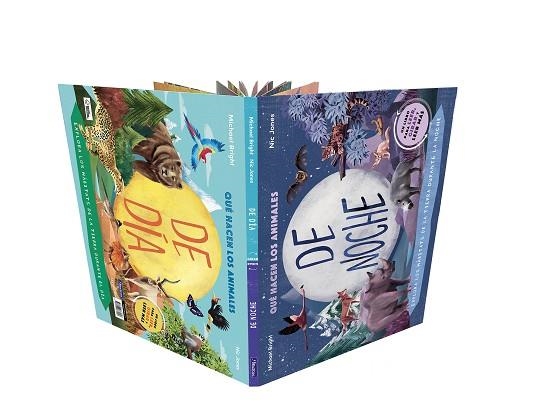 QUÉ HACEN LOS ANIMALES DE DÍA... Y DE NOCHE | 9788448867058 | BRIGHT, MICHAEL | Llibreria Drac - Librería de Olot | Comprar libros en catalán y castellano online