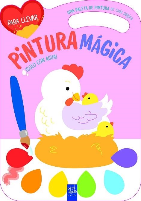PINTURA MÁGICA. GALLINA | 9788408281078 | YOYO | Llibreria Drac - Librería de Olot | Comprar libros en catalán y castellano online