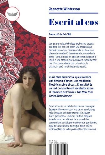 ESCRIT AL COS | 9788419332608 | WINTERSON, JEANETTE | Llibreria Drac - Librería de Olot | Comprar libros en catalán y castellano online