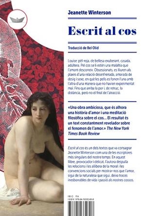 ESCRIT AL COS | 9788419332608 | WINTERSON, JEANETTE | Llibreria Drac - Llibreria d'Olot | Comprar llibres en català i castellà online