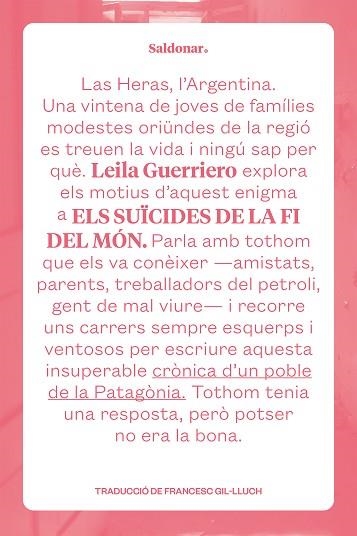 SUÏCIDES DE LA FI DEL MÓN, ELS | 9788419571274 | GUERRIERO, LEILA | Llibreria Drac - Librería de Olot | Comprar libros en catalán y castellano online