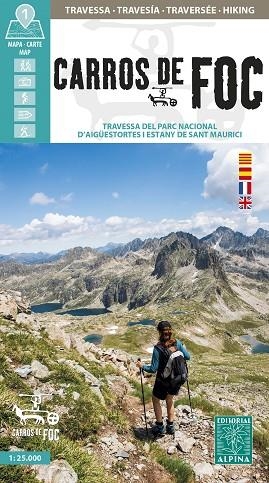 CARROS DE FOC. MAPA ALPINA ED. 2024 | 9788470110993 | AA.DD. | Llibreria Drac - Librería de Olot | Comprar libros en catalán y castellano online