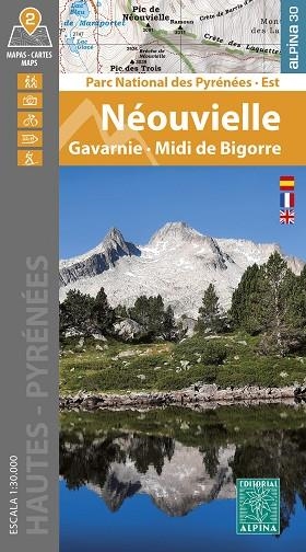 NÉOUVIELLE. GAVARNIE · MIDI DE BIGORRE MAPA ALPINA 1:30000 | 9788470110931 | EQUIPO TECNICO EDITORIAL ALPINA | Llibreria Drac - Librería de Olot | Comprar libros en catalán y castellano online