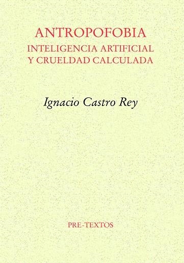 ANTROPOFOBIA | 9788419633842 | CASTRO REY, IGNACIO | Llibreria Drac - Llibreria d'Olot | Comprar llibres en català i castellà online