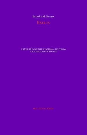 EXITUS | 9788419633880 | RUEDA, BEGOÑA M. | Llibreria Drac - Llibreria d'Olot | Comprar llibres en català i castellà online