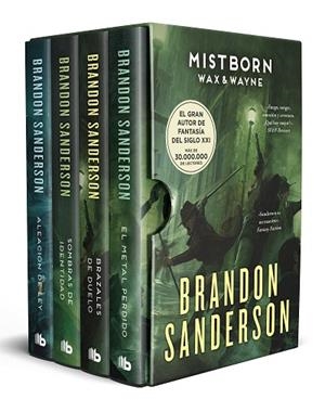 ESTUCHE WAX & WAYNE (EDICIÓN LIMITADA) (WAX & WAYNE) | 9788413149592 | SANDERSON, BRANDON | Llibreria Drac - Librería de Olot | Comprar libros en catalán y castellano online