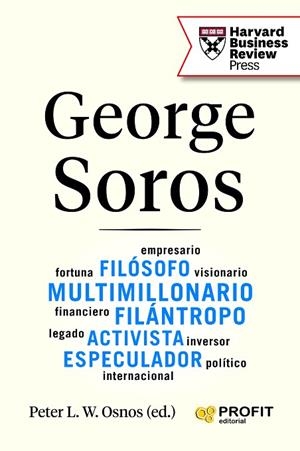 GEORGE SOROS | 9788419841452 | OSNOS, PETER L. W. | Llibreria Drac - Librería de Olot | Comprar libros en catalán y castellano online