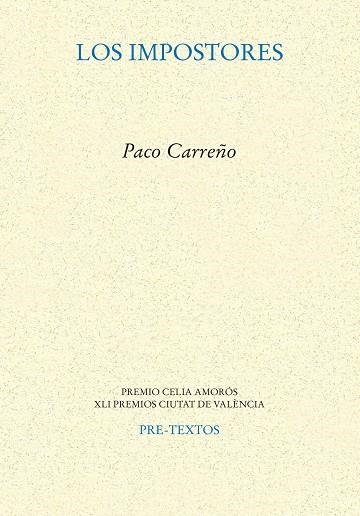 IMPOSTORES, LOS | 9788410309012 | CARREÑO ESPINOSA, PACO | Llibreria Drac - Librería de Olot | Comprar libros en catalán y castellano online