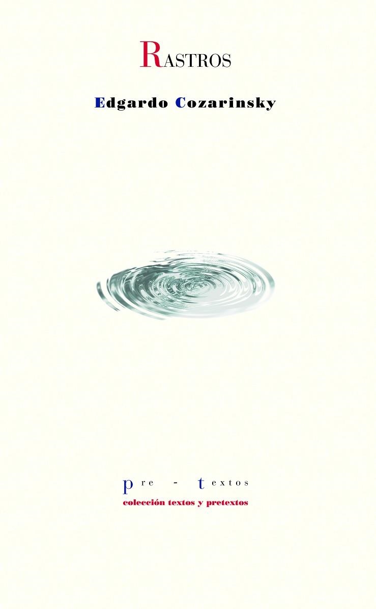 RASTROS | 9788419633828 | COZARINSKY, EDGARDO | Llibreria Drac - Librería de Olot | Comprar libros en catalán y castellano online