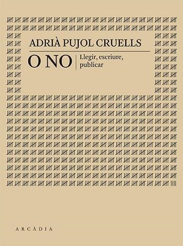 O NO | 9788412745733 | PUJOL CRUELLS, ADRIÀ | Llibreria Drac - Librería de Olot | Comprar libros en catalán y castellano online
