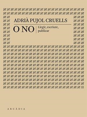 O NO | 9788412745733 | PUJOL CRUELLS, ADRIÀ | Llibreria Drac - Llibreria d'Olot | Comprar llibres en català i castellà online