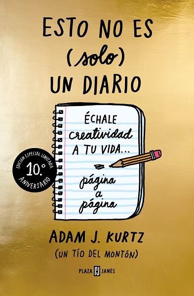 ESTO NO ES (SOLO) UN DIARIO (EDICIÓN 10.º ANIVERSARIO) | 9788401029738 | KURTZ, ADAM J. | Llibreria Drac - Llibreria d'Olot | Comprar llibres en català i castellà online