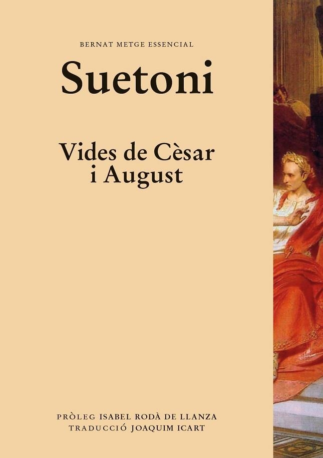 VIDES DE CÈSAR I AUGUST | 9788498594430 | SUETONI | Llibreria Drac - Librería de Olot | Comprar libros en catalán y castellano online