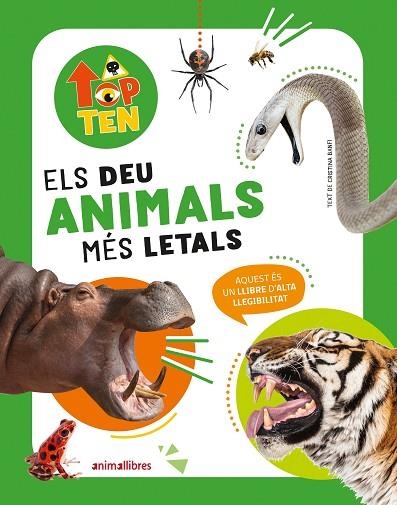 TOP TEN ELS DEU ANIMALS MÉS LETALS | 9788419659521 | BANFI, CRISTINA | Llibreria Drac - Librería de Olot | Comprar libros en catalán y castellano online