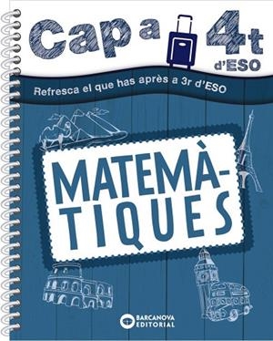 CAP A 4RT D'ESO MATEMÀTIQUES | 9788448953706 | GIL, LOURDES; MARÍN, MANEL | Llibreria Drac - Librería de Olot | Comprar libros en catalán y castellano online