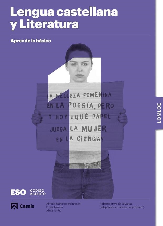 LENGUA CASTELLANA Y LITERATURA 1 ESO. APRENDE LO BÁSICO LOMLOE | 9788421882160 | AA.DD. | Llibreria Drac - Librería de Olot | Comprar libros en catalán y castellano online