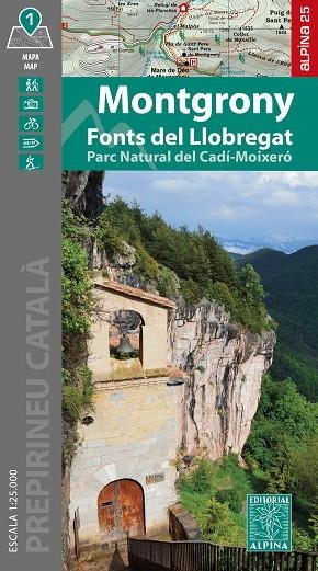 MONTGRONY. FONTS DEL LLOBREGAT MAPA ALPINA 1:25000 | 9788470111242 | AA.DD. | Llibreria Drac - Llibreria d'Olot | Comprar llibres en català i castellà online