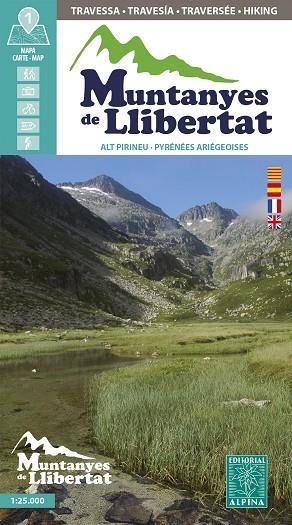MUNTANYES DE LLIBERTAT. MAPA ALPINA 1:25000 | 9788470111228 | AA.DD. | Llibreria Drac - Llibreria d'Olot | Comprar llibres en català i castellà online