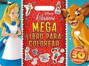 CLÁSICOS DISNEY. MEGALIBRO PARA COLOREAR | 9788419547163 | DISNEY | Llibreria Drac - Librería de Olot | Comprar libros en catalán y castellano online